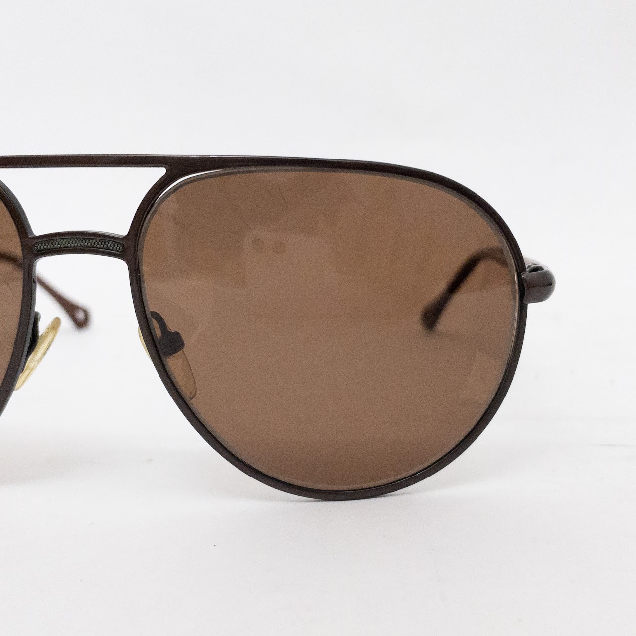 Ermenegildo Zegna  Aviator Sunglasses