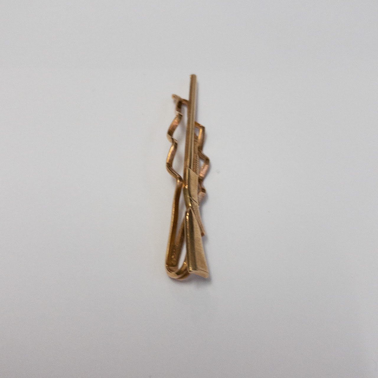 14K Gold Shotgun Tie Pin