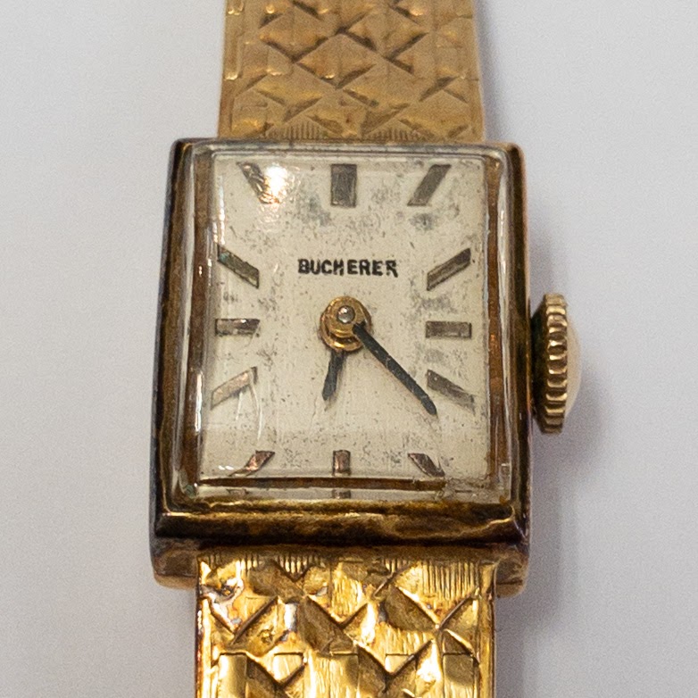 18K Gold Bucherer Wristwatch