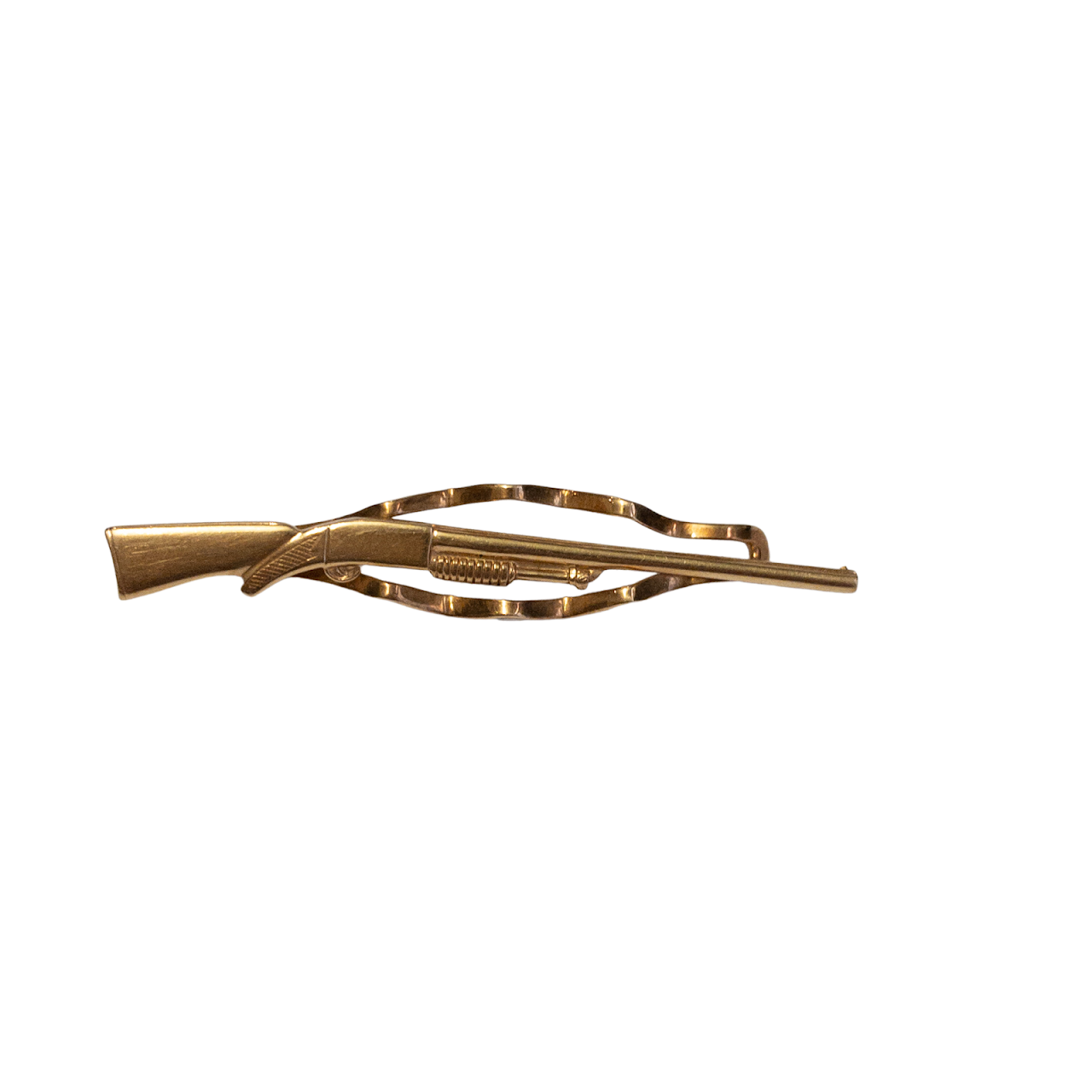 14K Gold Shotgun Tie Pin