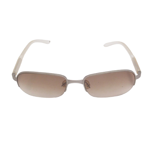 Prada Clear & Silver Sunglasses