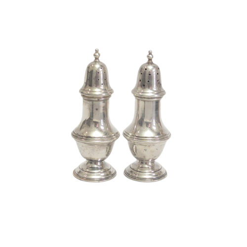 Sterling Silver Salt & Pepper Shaker Pair