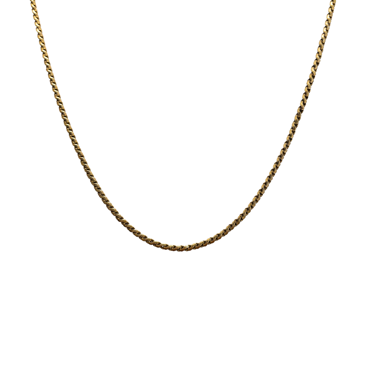 18K Gold Chain Necklace