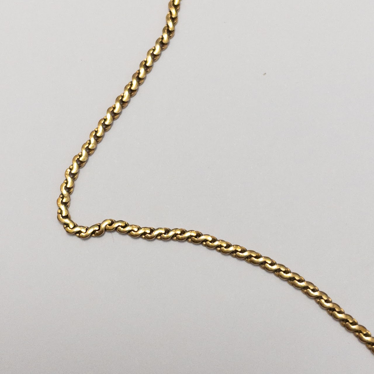 18K Gold Chain Necklace