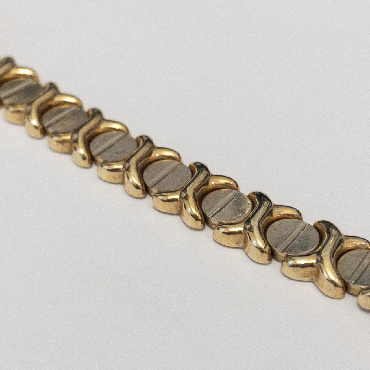 14K Gold Vicence Bracelet Watch