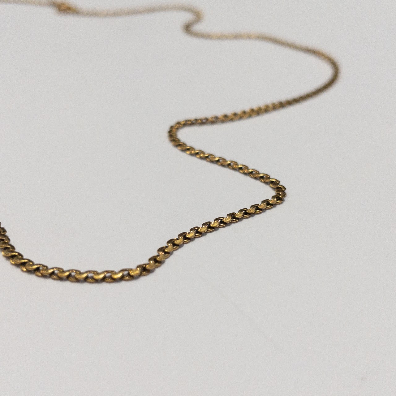 18K Gold Chain Necklace