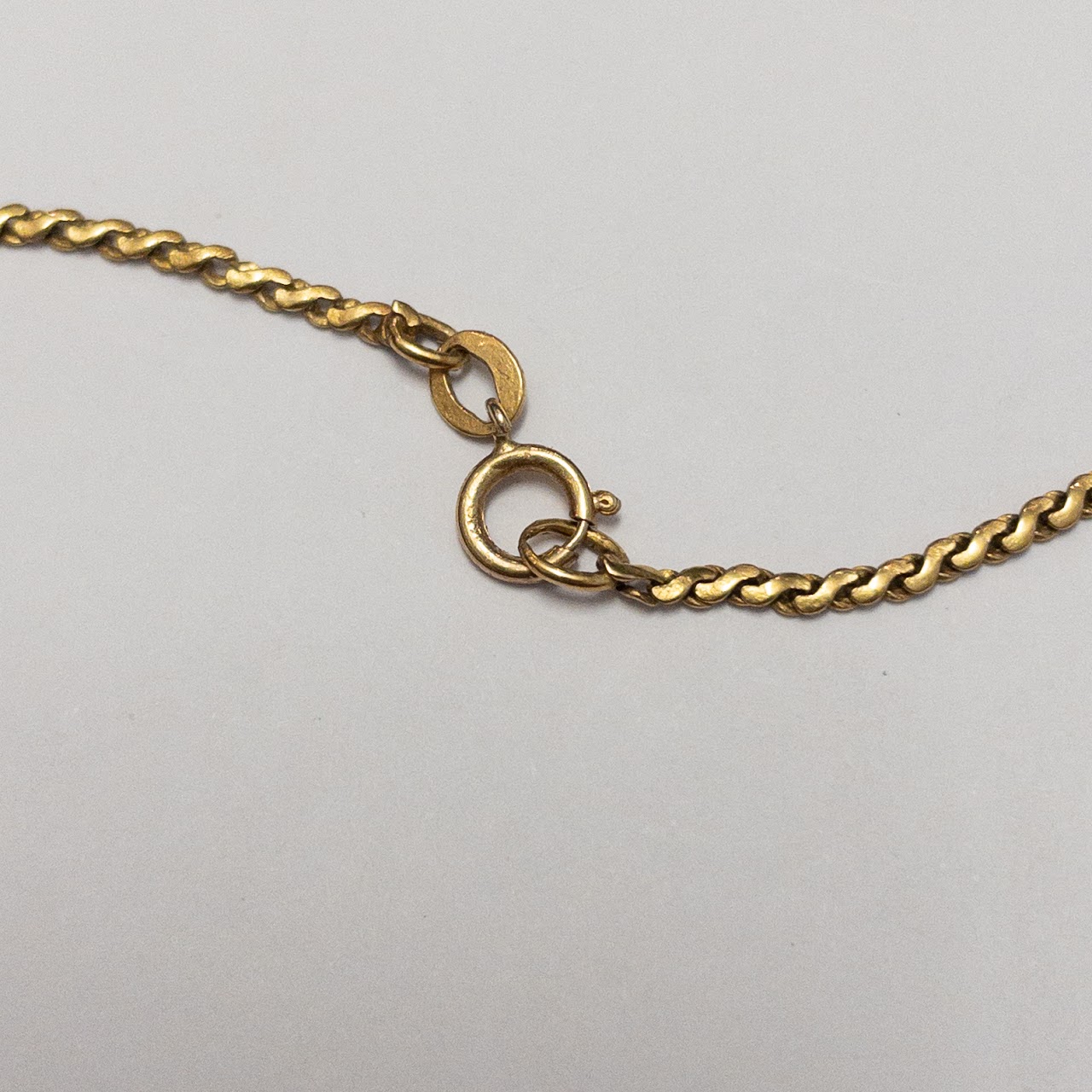 18K Gold Chain Necklace