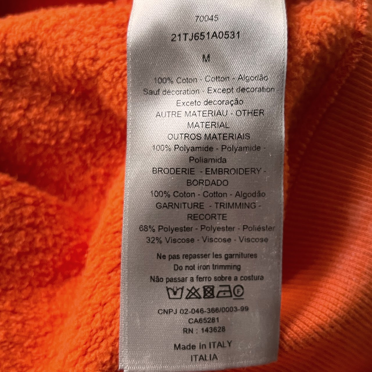 Christian Dior Ski Dior Quarter Zip Sweatshirt