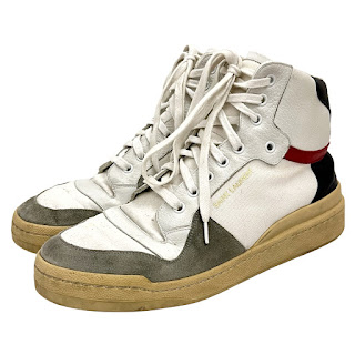 Saint Laurent SL24 Mid-Top Sneakers