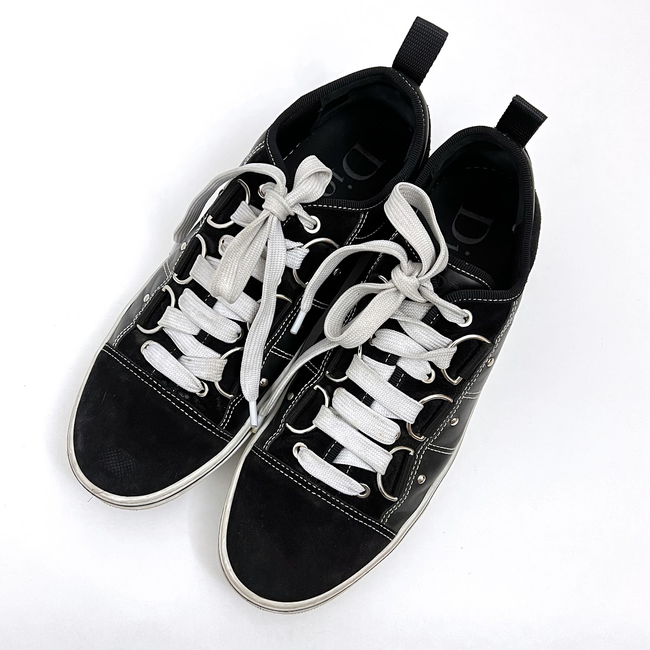 Dior Homme Suede Low-Top Sneakers