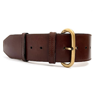 Alexander McQueen Wide Leather Belt