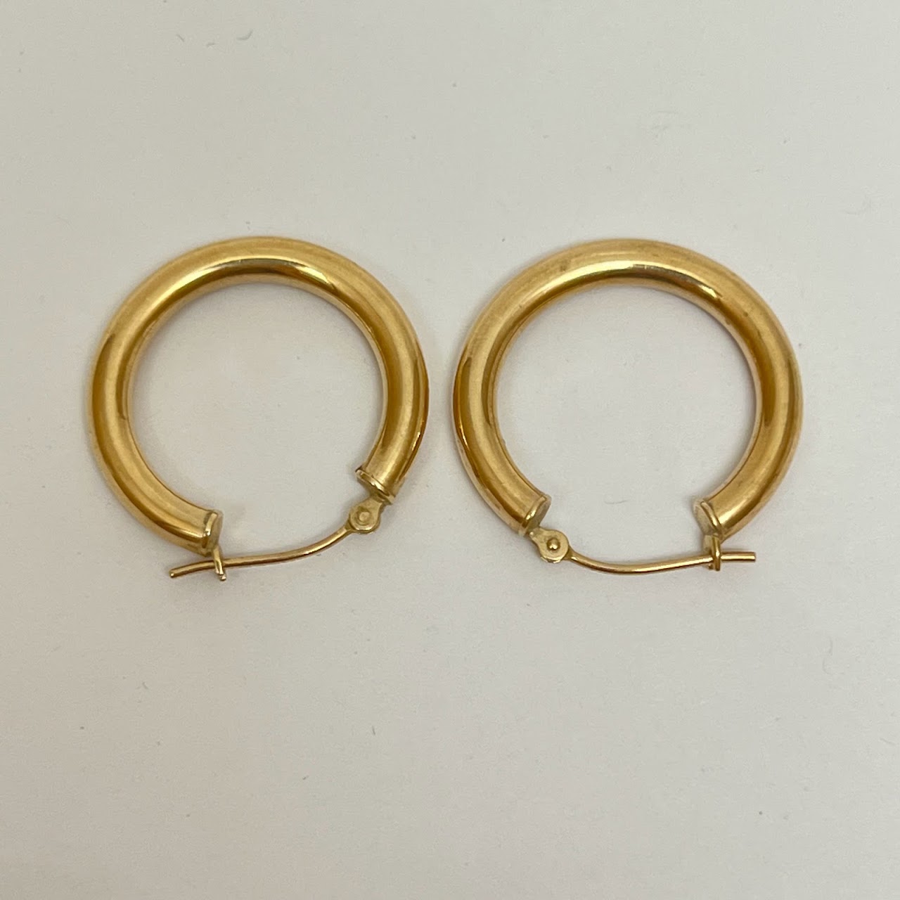 14K Gold Hoop Earrings