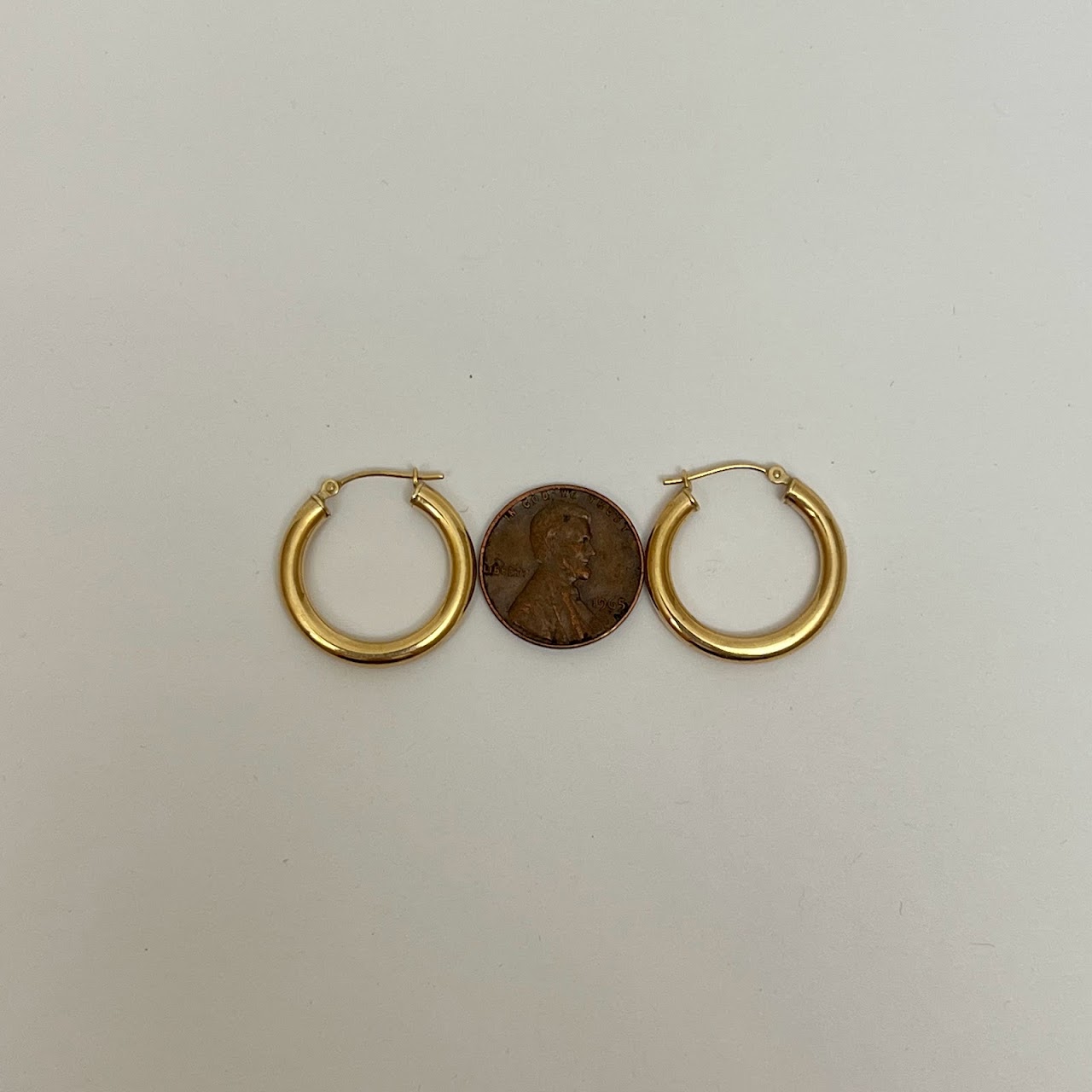 14K Gold Hoop Earrings