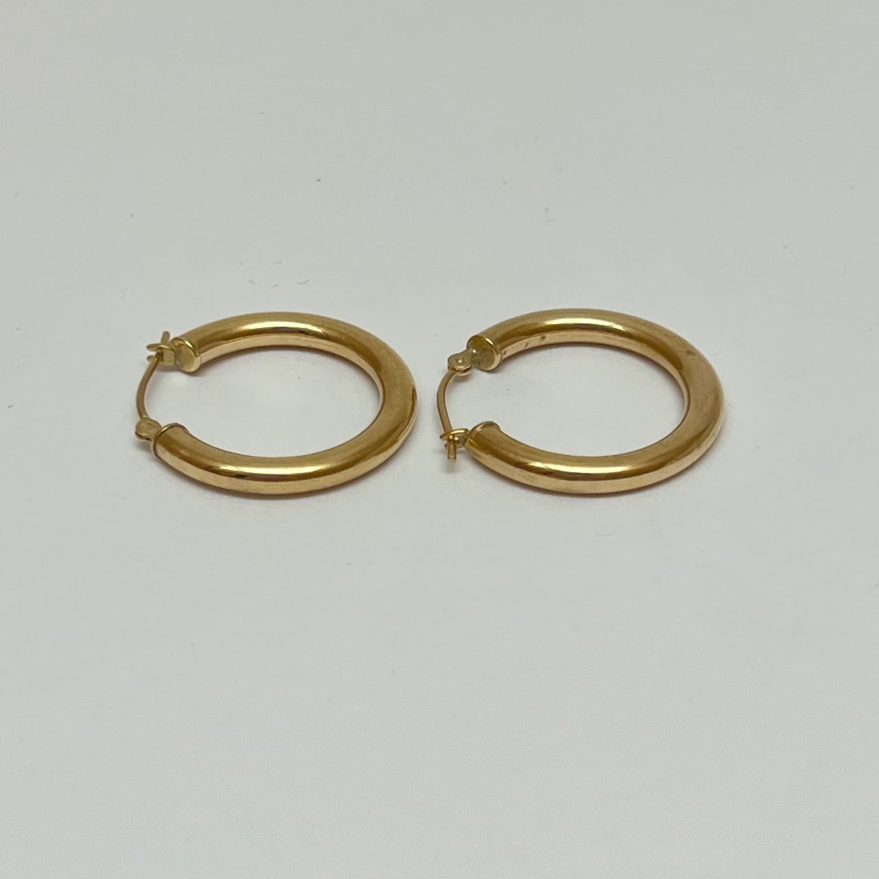 14K Gold Hoop Earrings