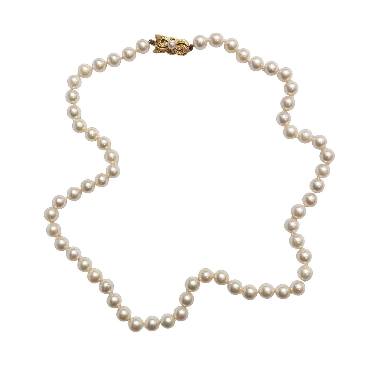 18K Gold & Pearl Necklace