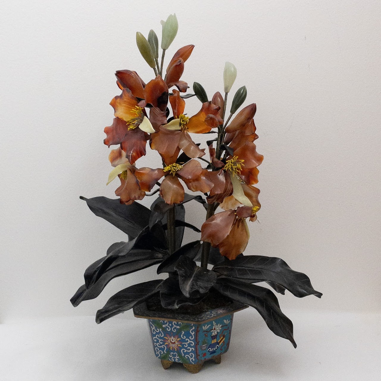 Jade & Stone Decorative Potted Plants