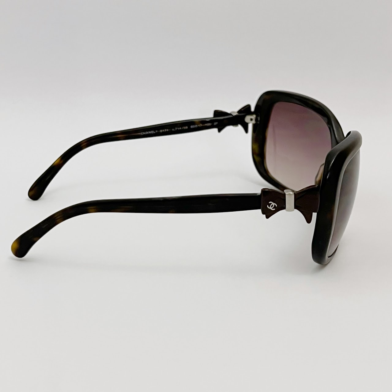 Chanel Oversize Sunglasses with Bows