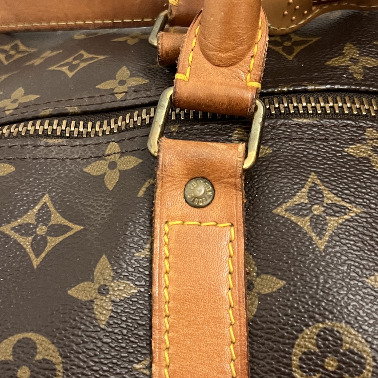 Louis Vuitton Vintage Keepall Bandoulière Duffel Bag