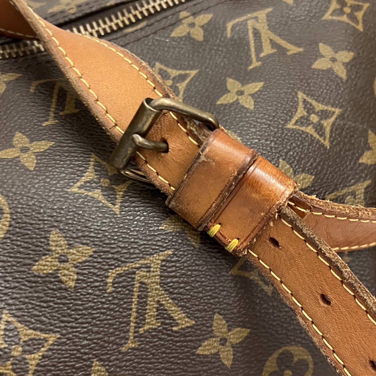 Louis Vuitton Vintage Keepall Bandoulière Duffel Bag