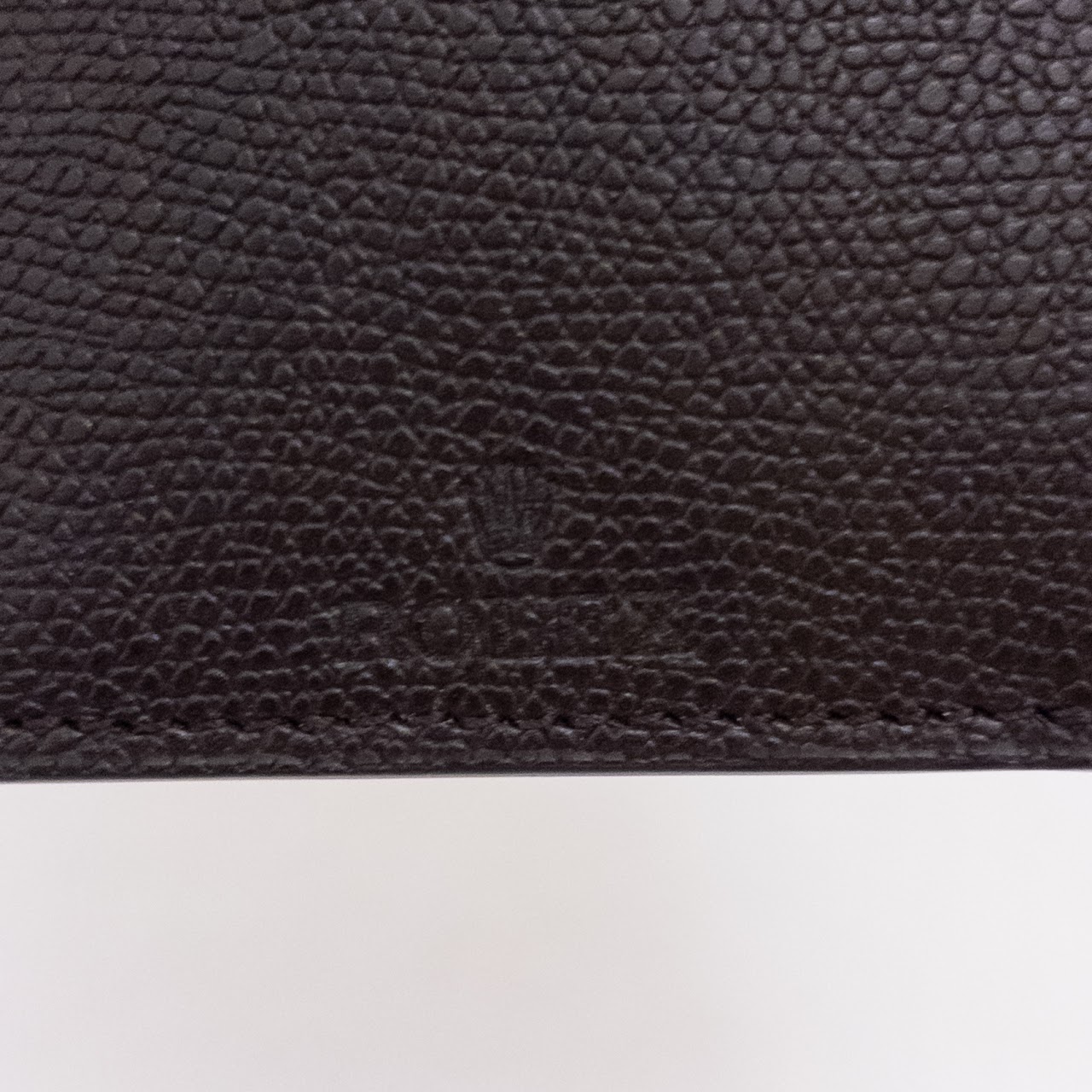 Rolex Leather Long Wallet