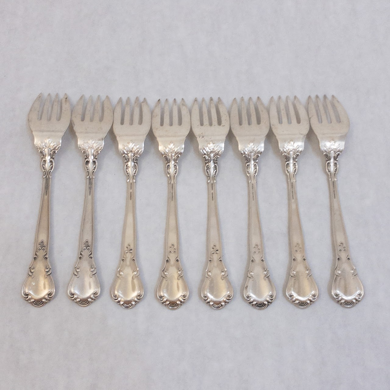 Sterling Silver Gorham Cake Fork Set