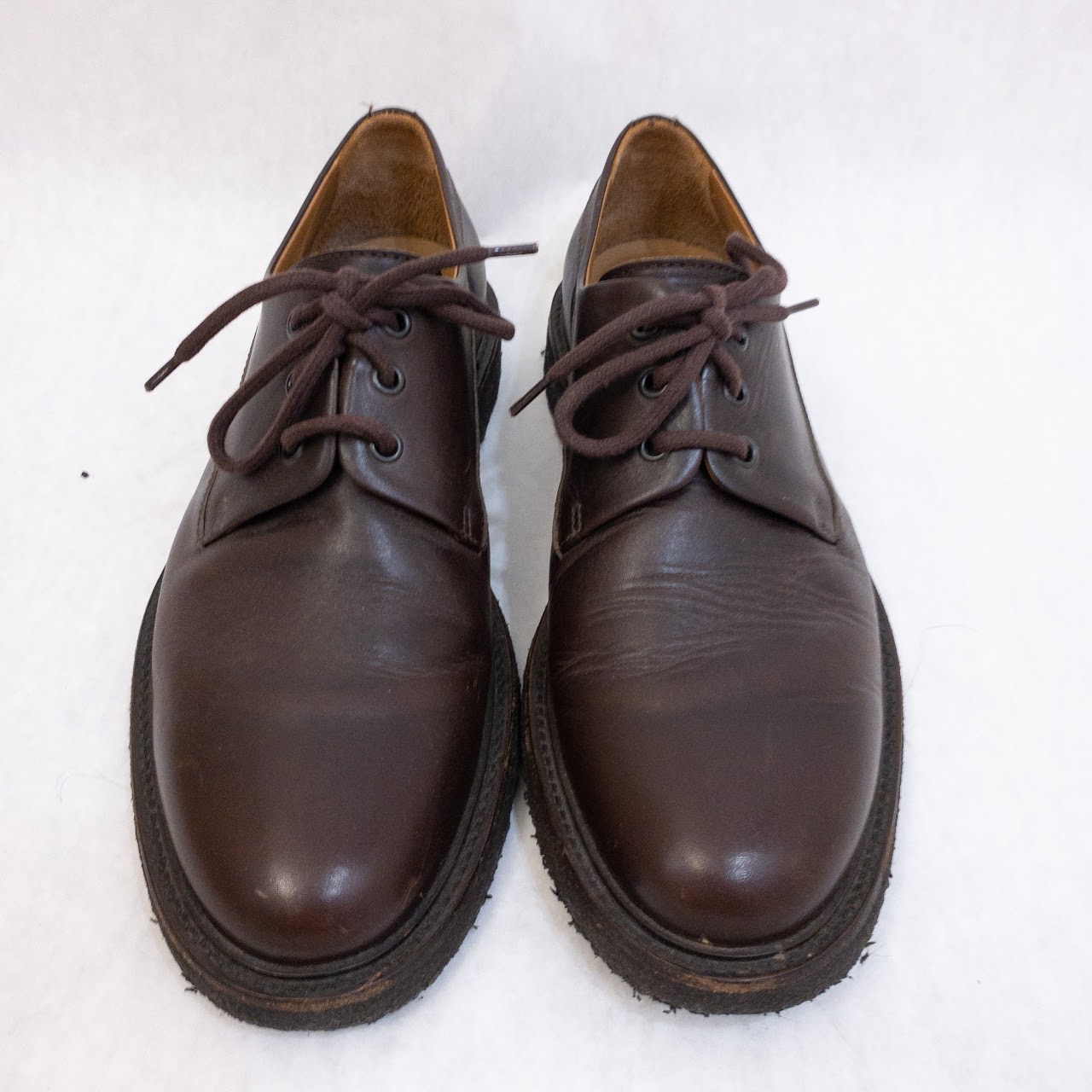 APC Brown Leather Lace Ups