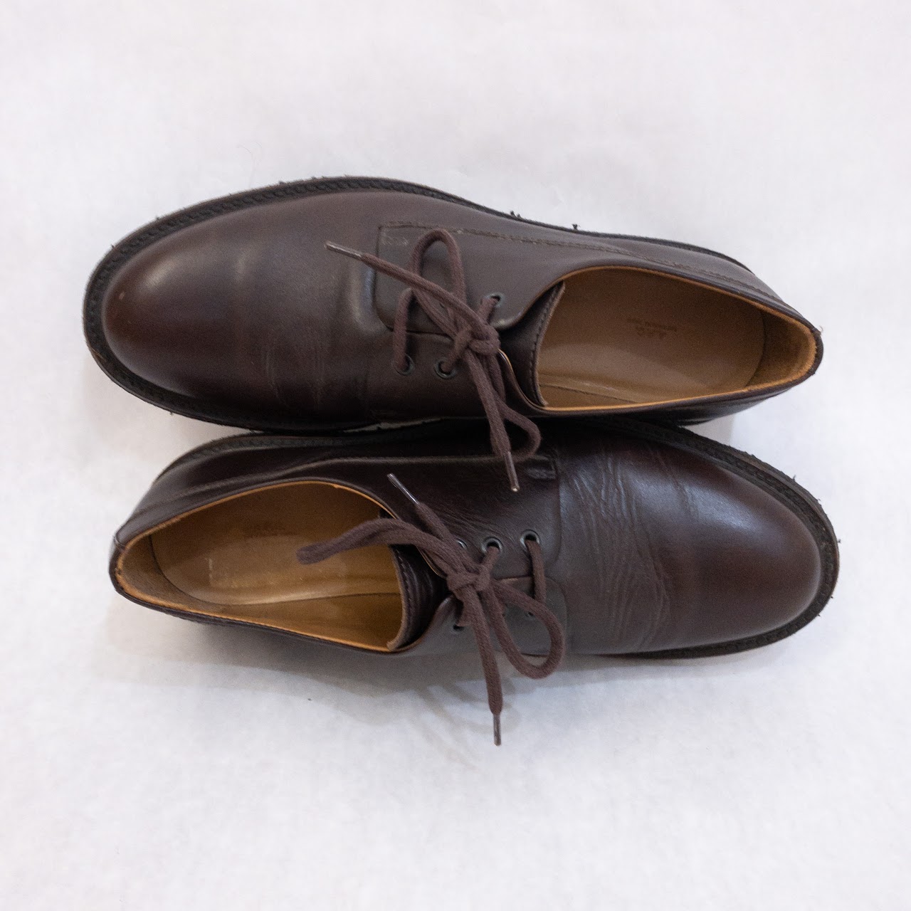 APC Brown Leather Lace Ups