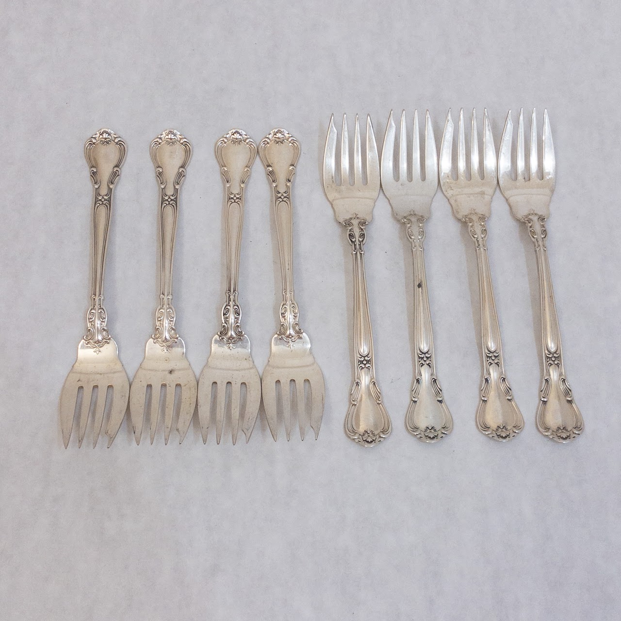 Sterling Silver Gorham Cake Fork Set