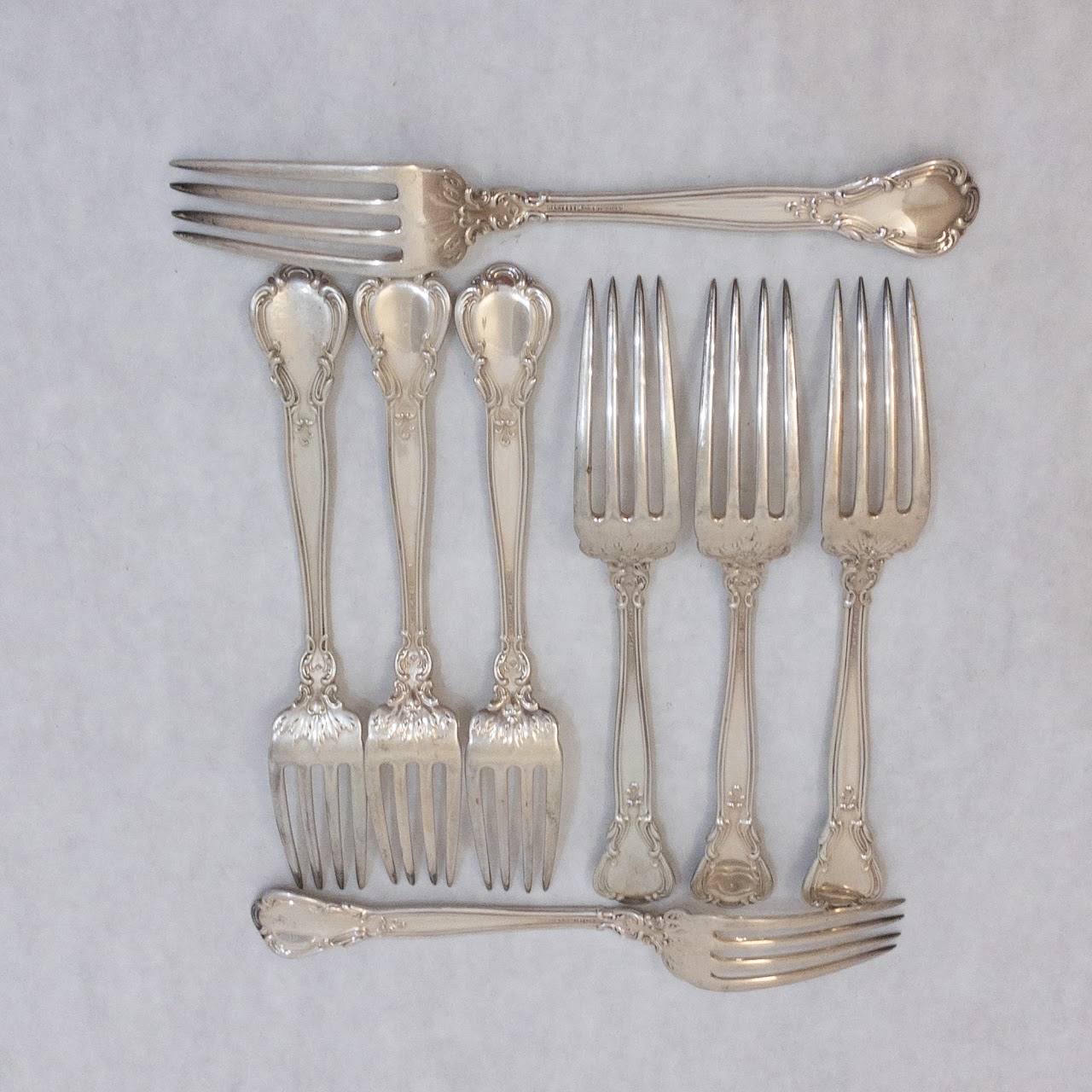 Sterling Silver Table Fork Set