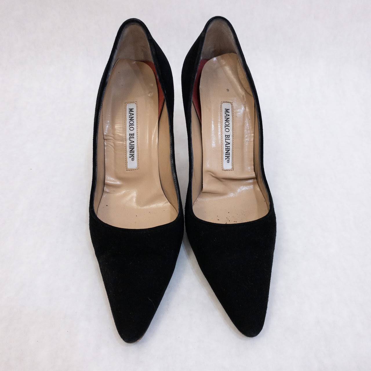 Manolo Blahnik Suede Pumps