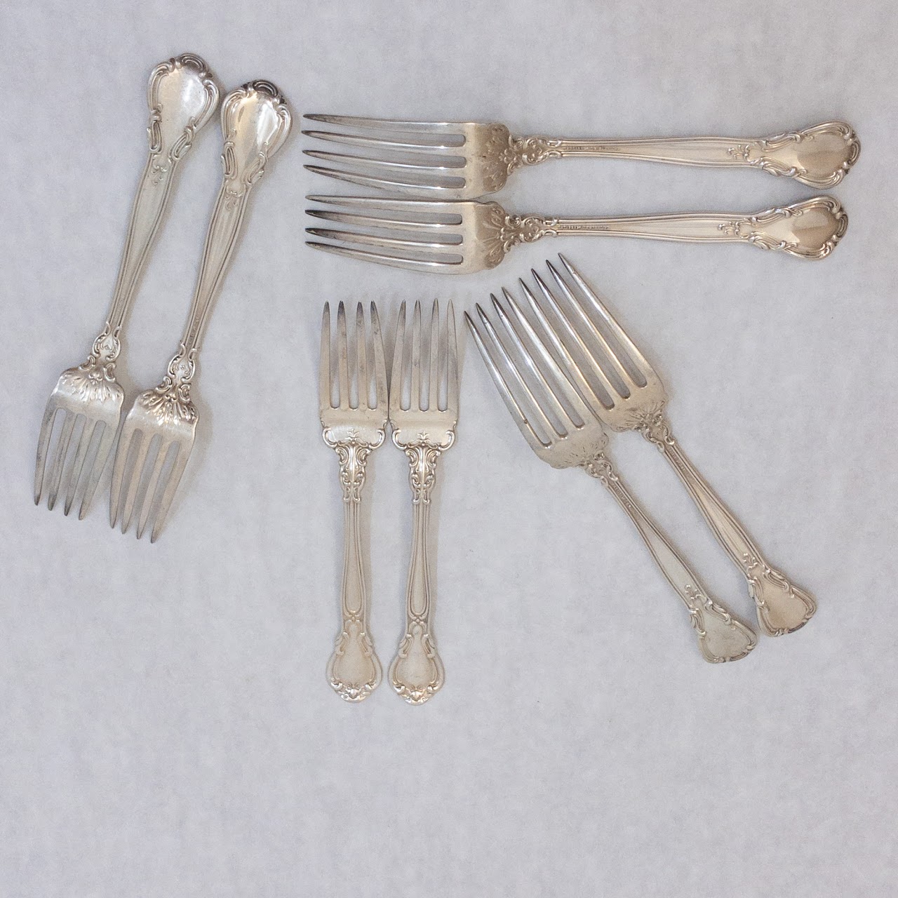 Sterling Silver Table Fork Set