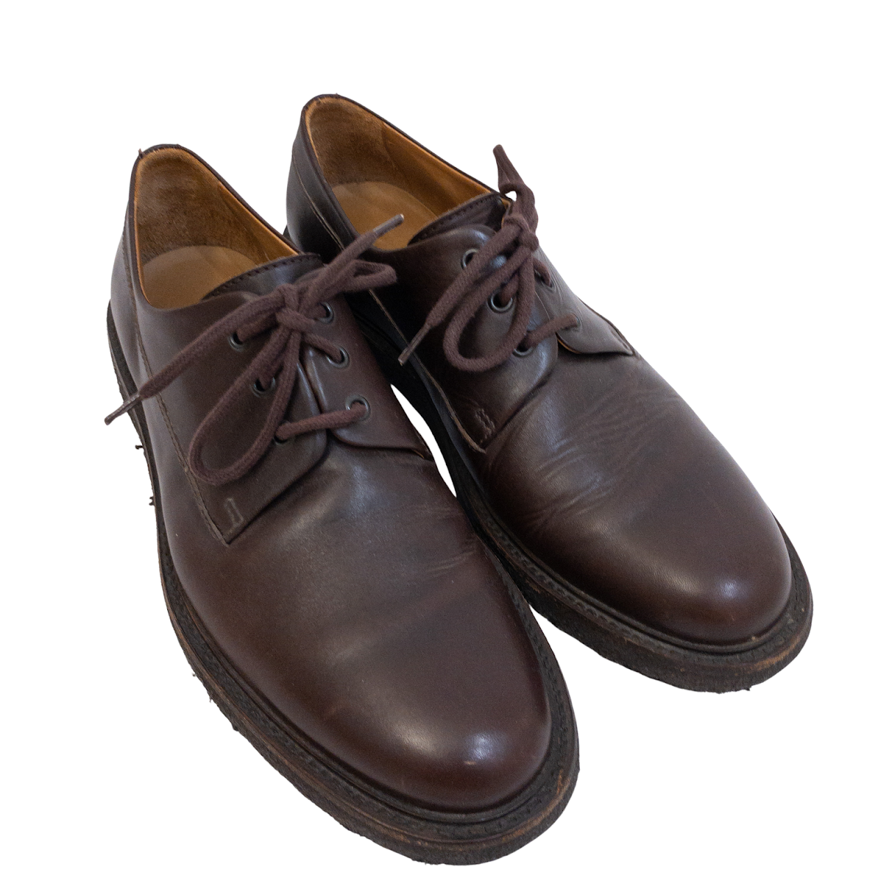 APC Brown Leather Lace Ups