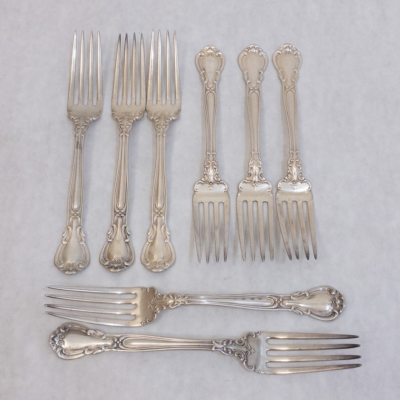 Sterling Silver Table Fork Set