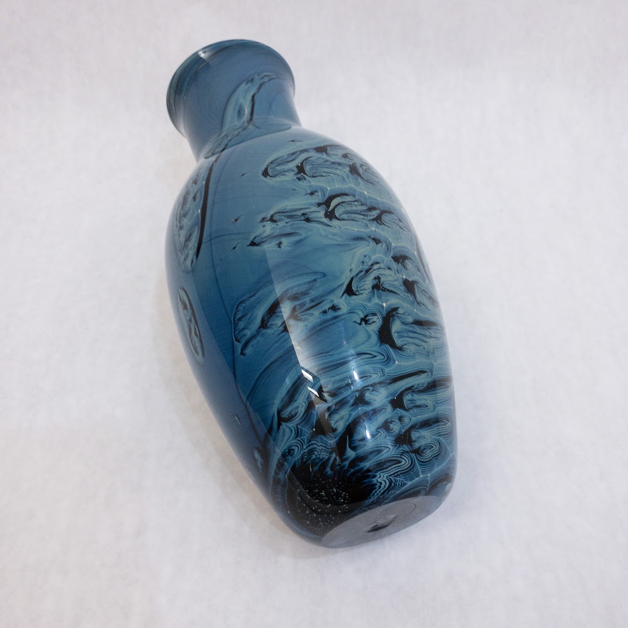 Simon Signed Art Glass Vase