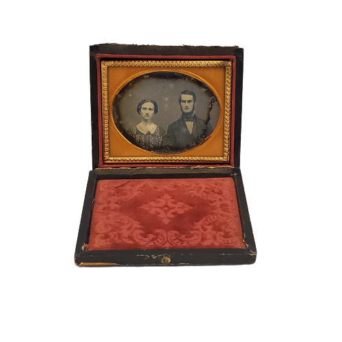 Vintage Framed Daguerreotype