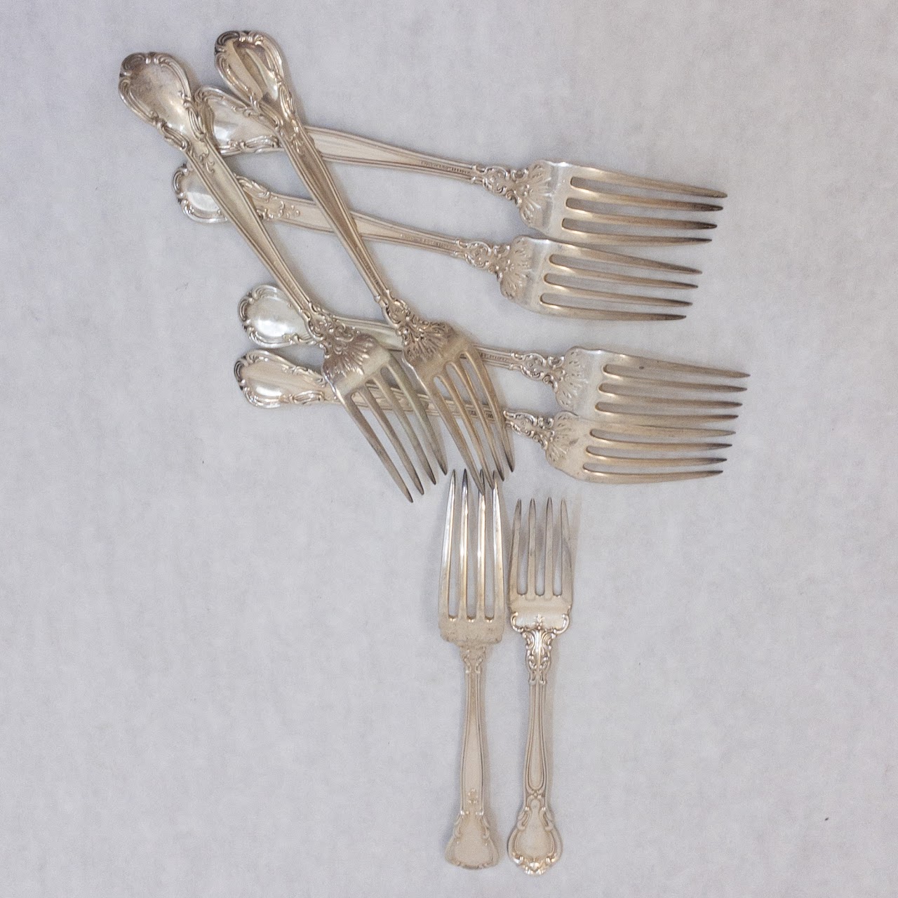 Sterling Silver Table Fork Set