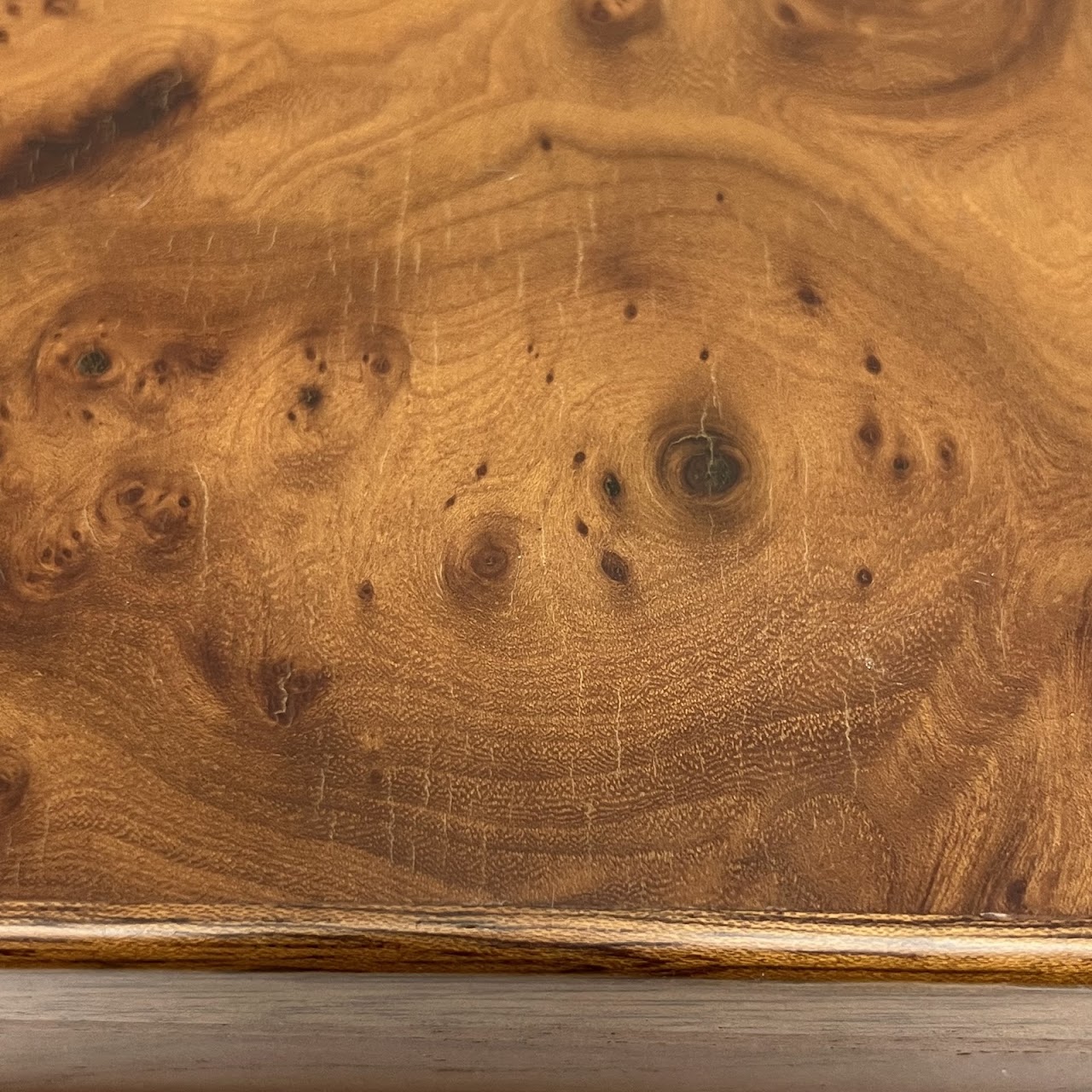 Italian Birdseye Maple Jewelry Box