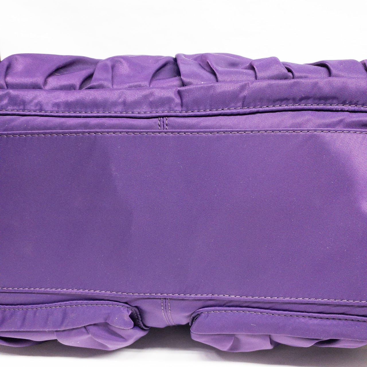 MZ Wallace Plum Nylon Shoulder Bag