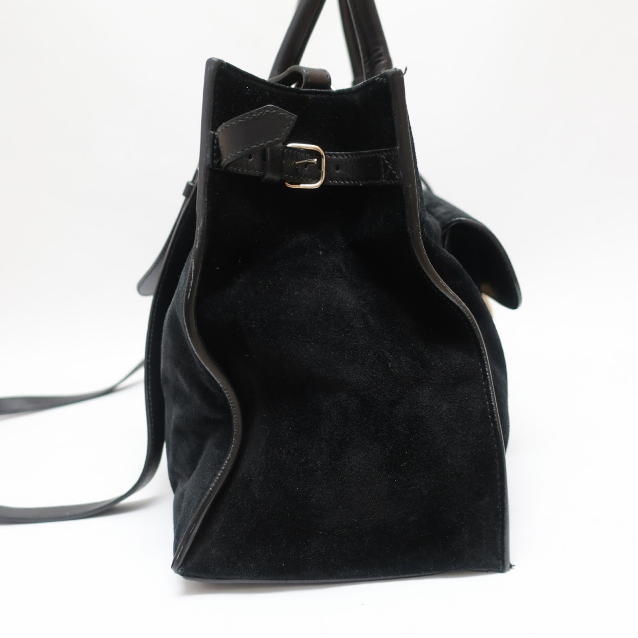 Balenciaga Suede Shoulder Bag