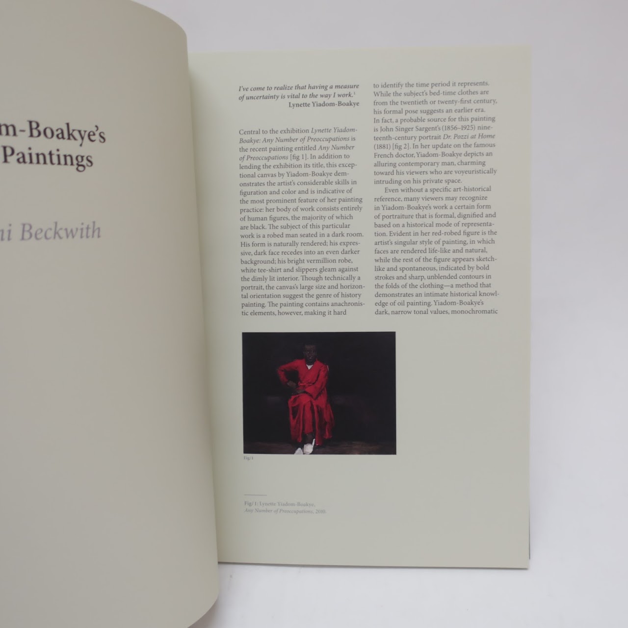 Lynette Yiadom-Boakye Exhibition Guide