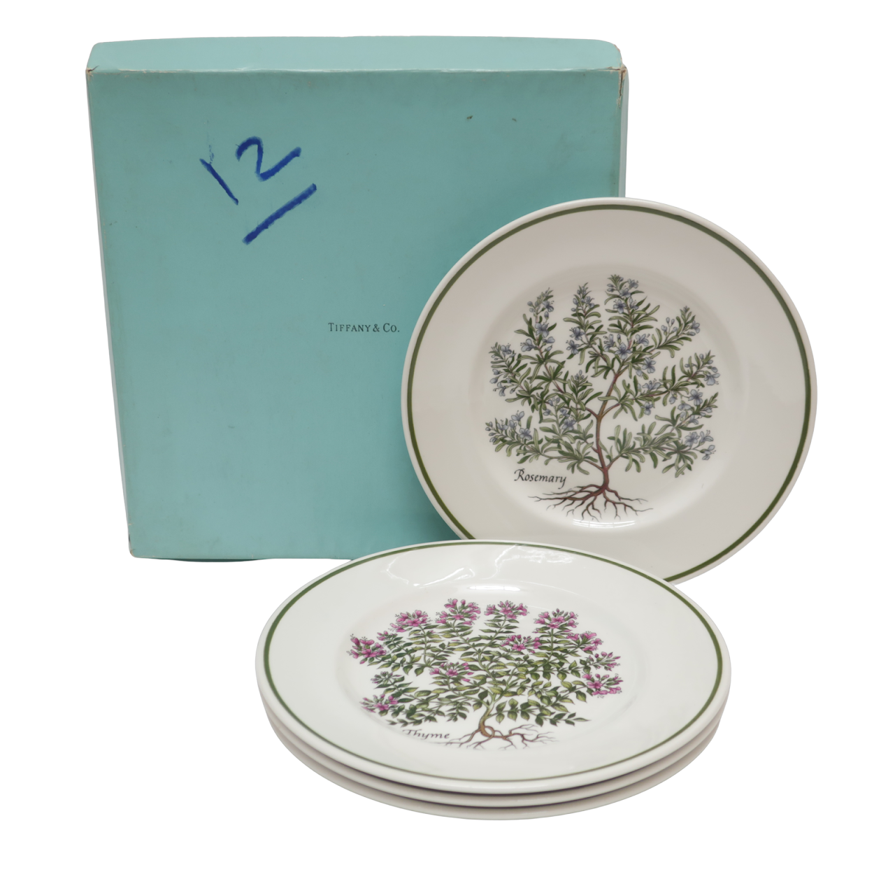 Tiffany & Co. Herbs Plate Set