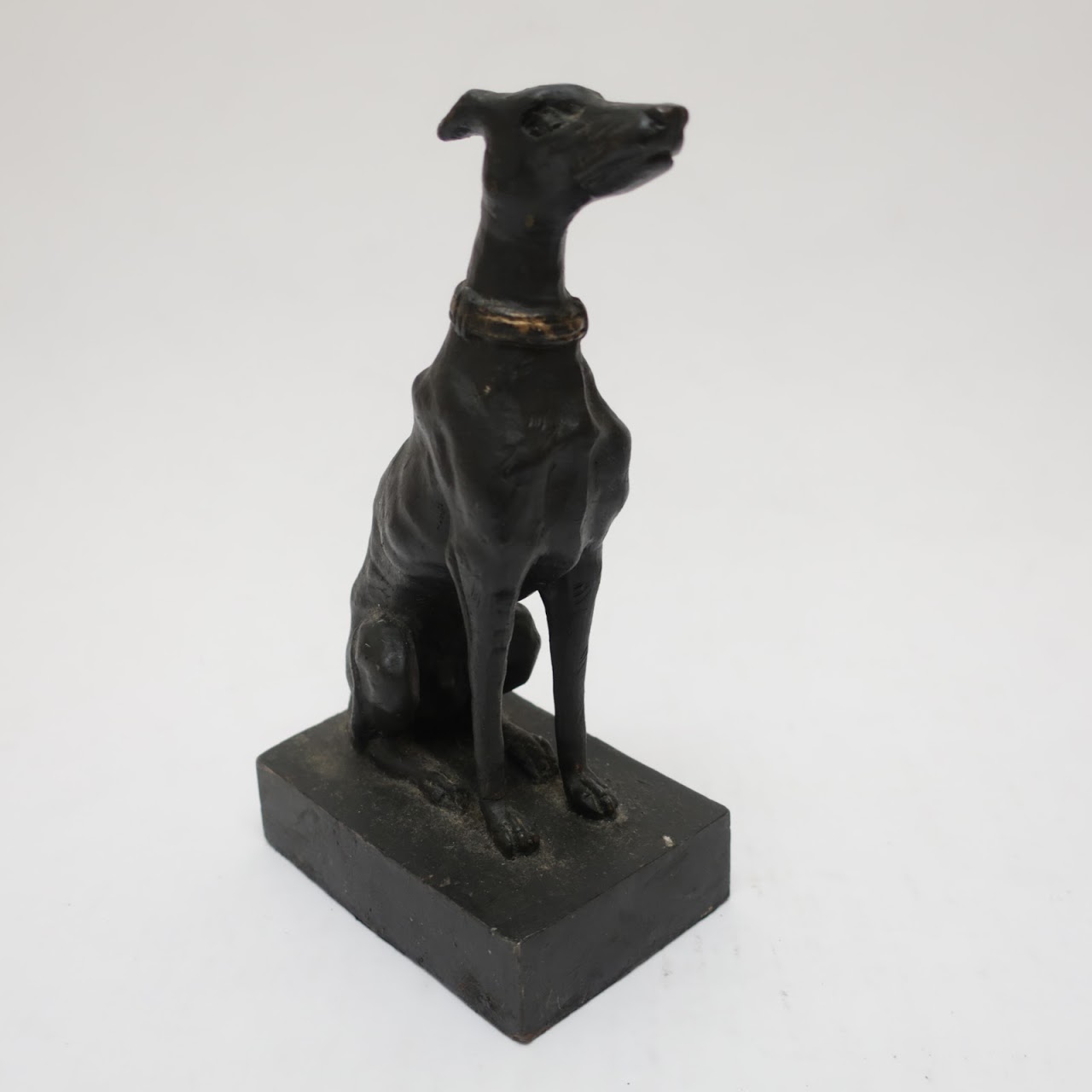 Bronze Greyhound Bookends