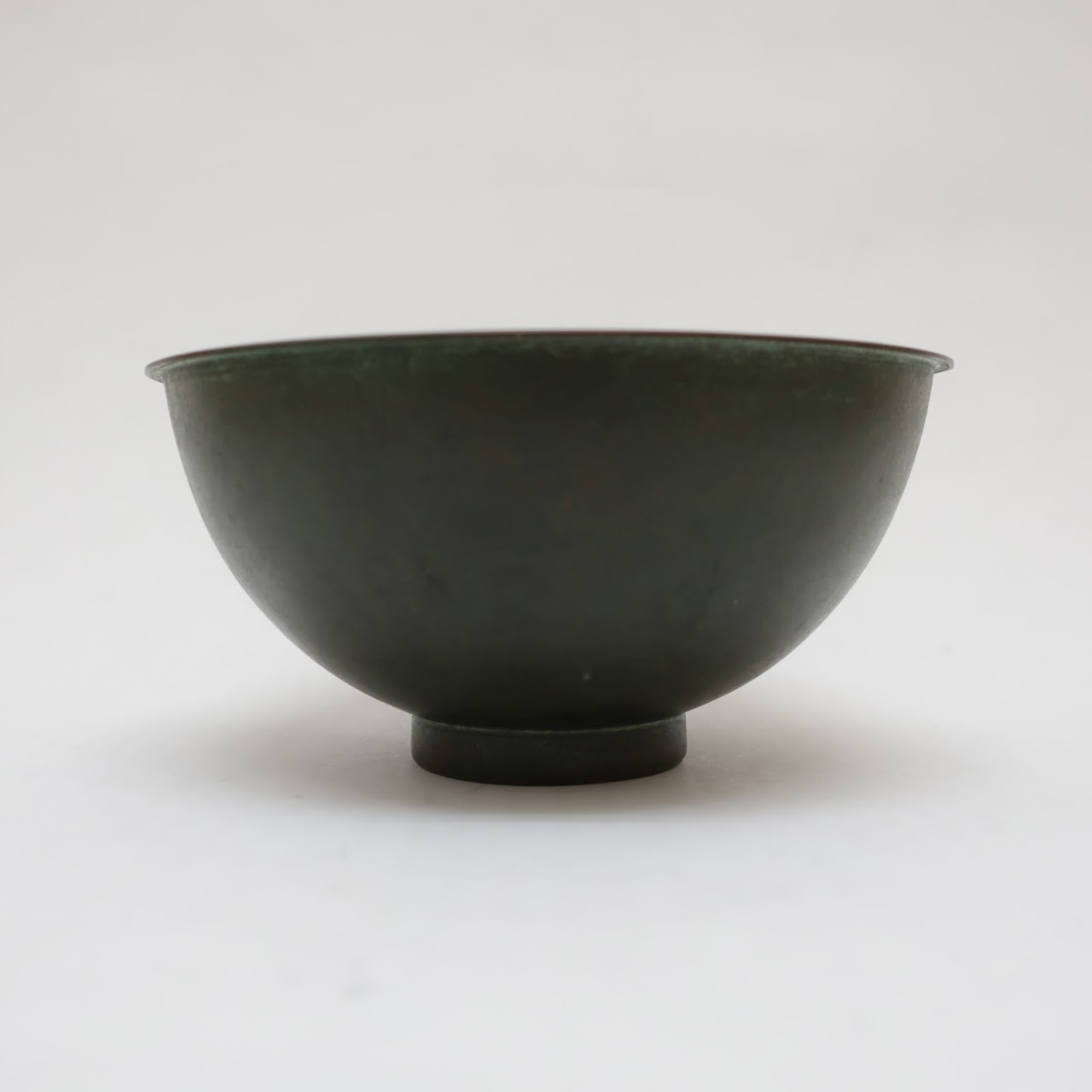 Carl Sorenson Bronze Footed Bowl