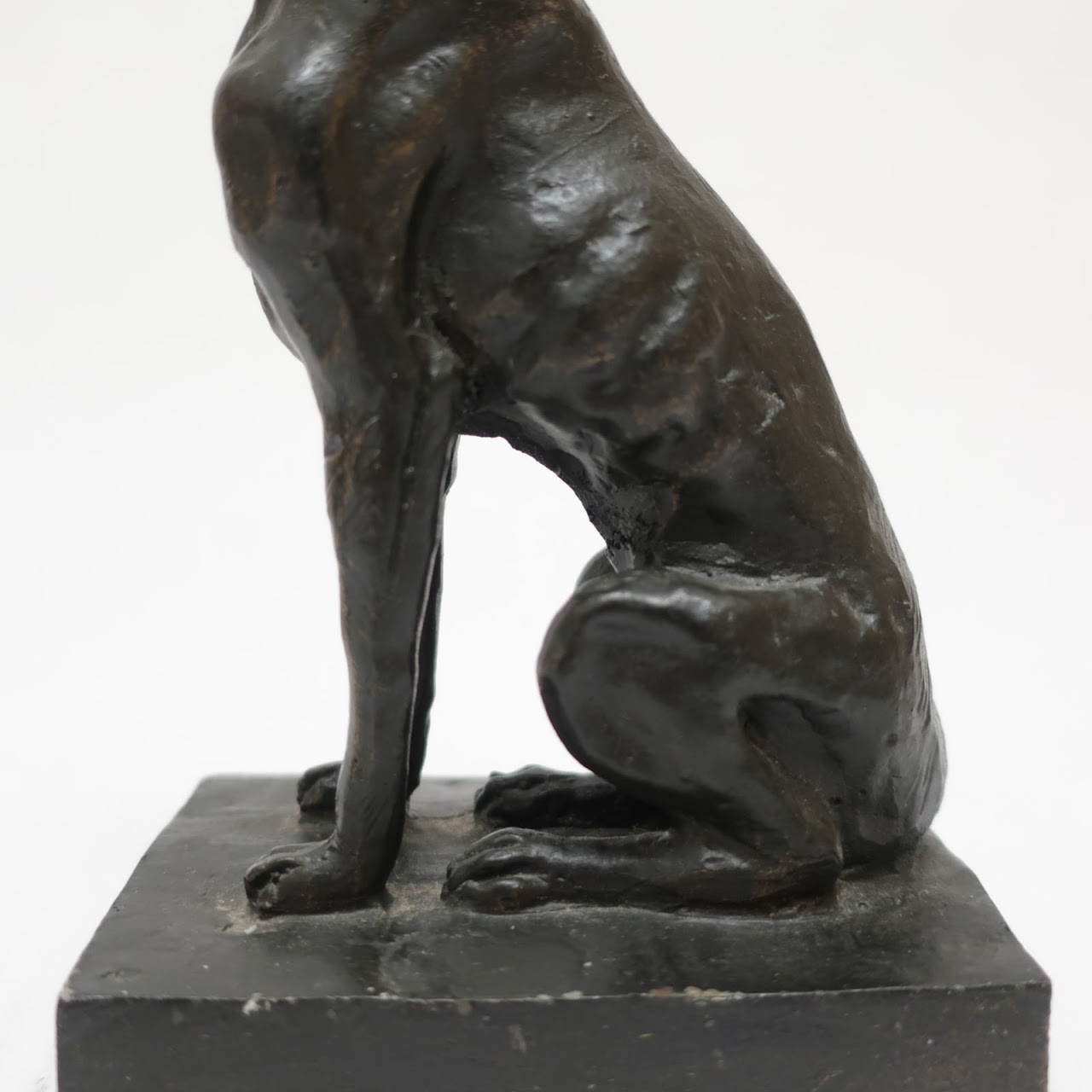 Bronze Greyhound Bookends