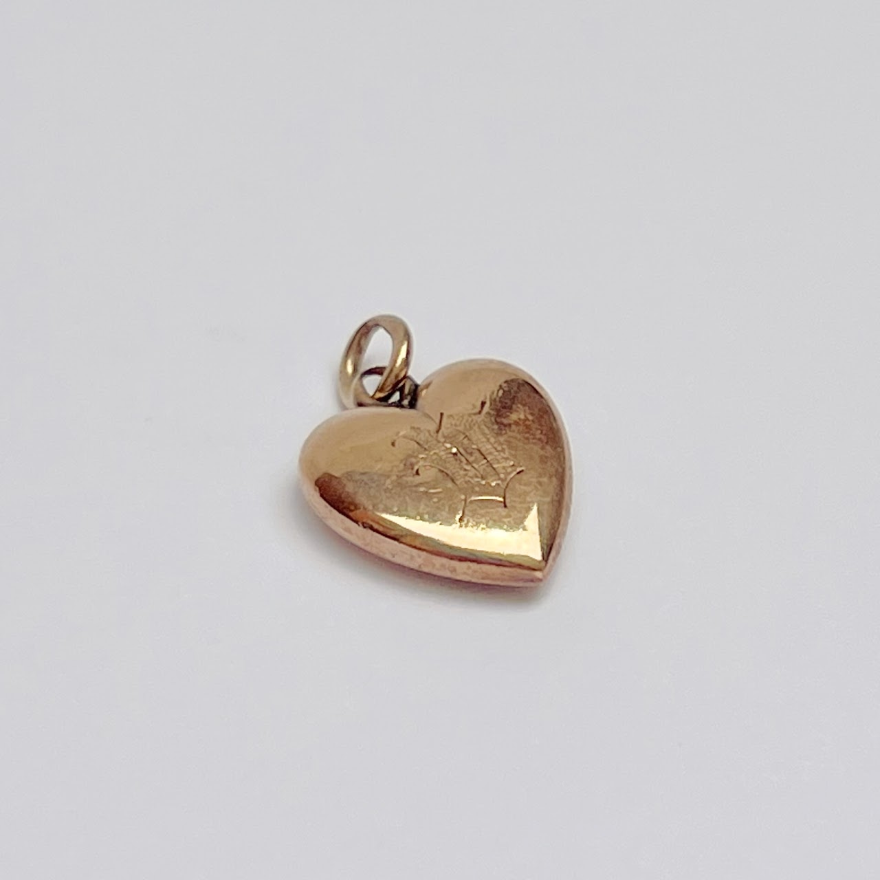 10K Gold Heart Pendant