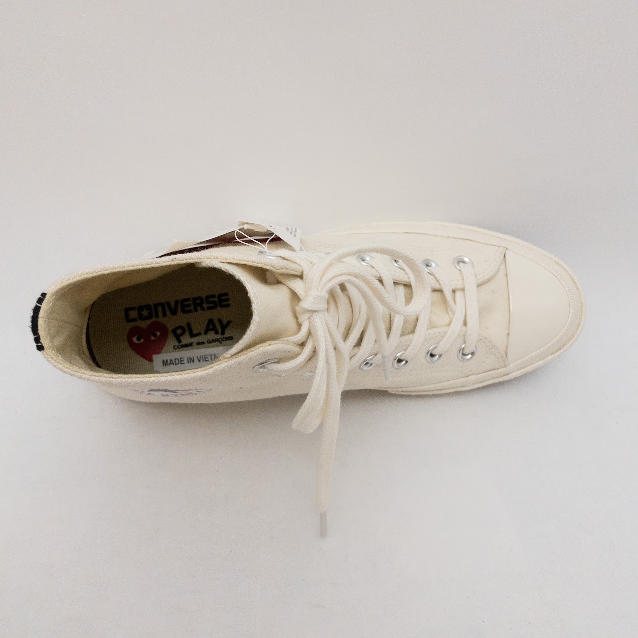 Comme des Garçons Play Heart Converse