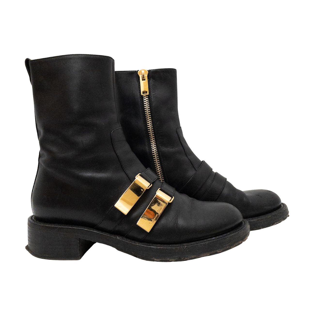 Christian Dior Leather Boots