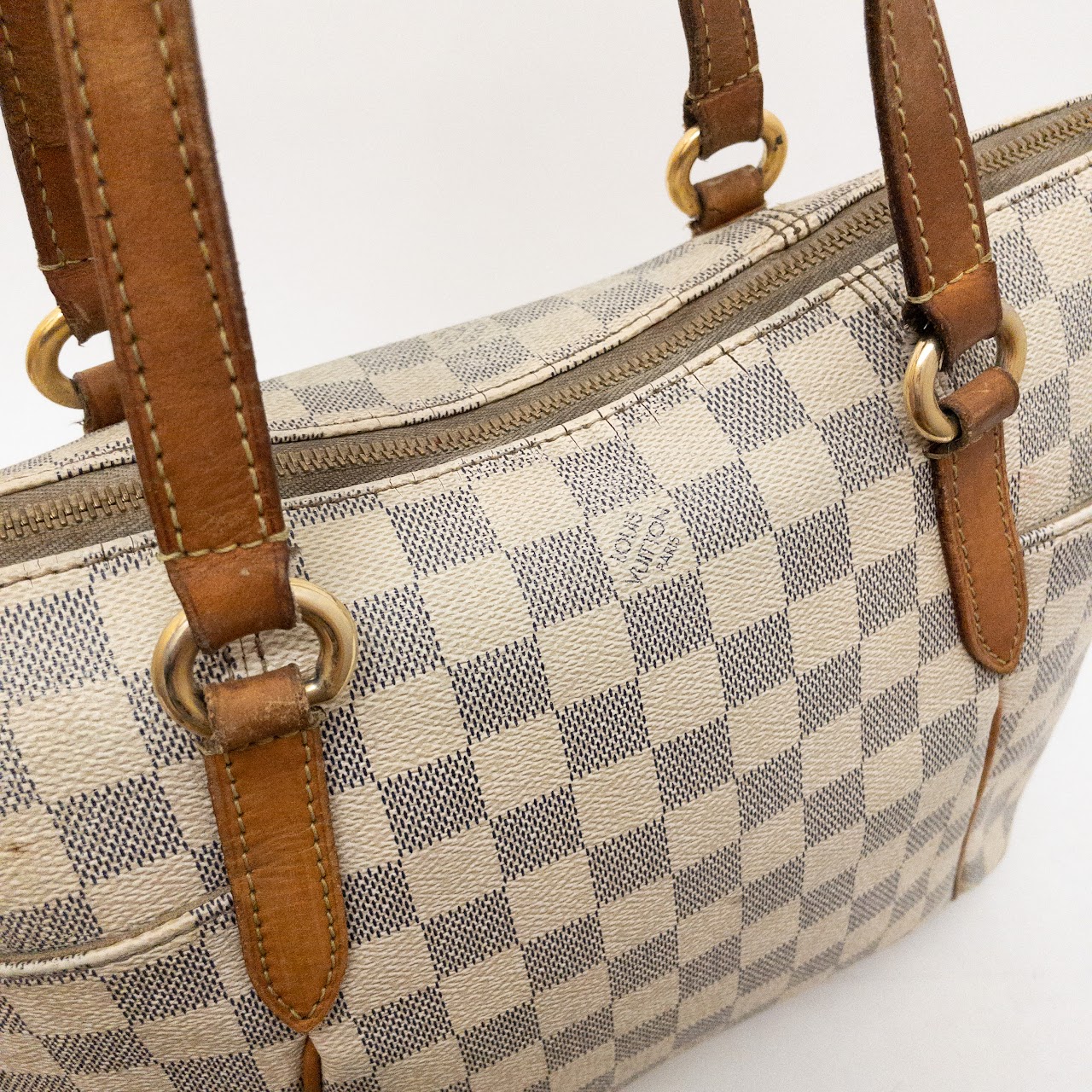 Louis Vuitton Damier Azur Handbag