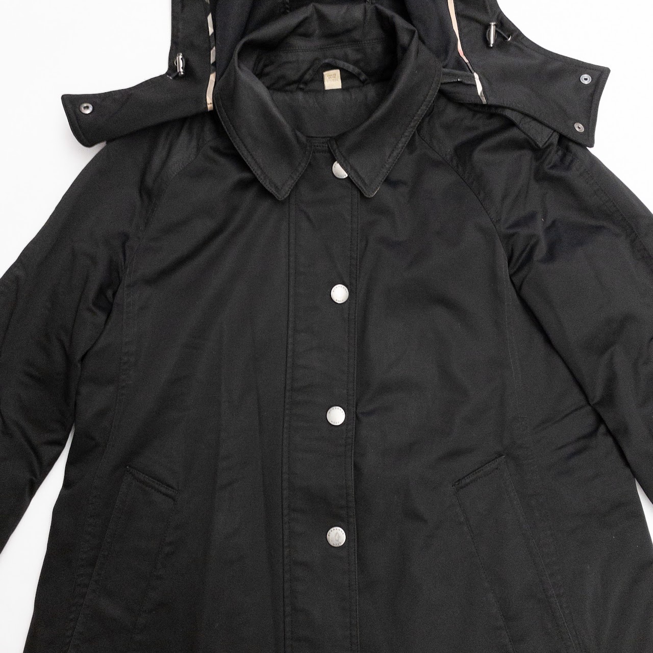 Burberry Brit Black Vest Lined Coat