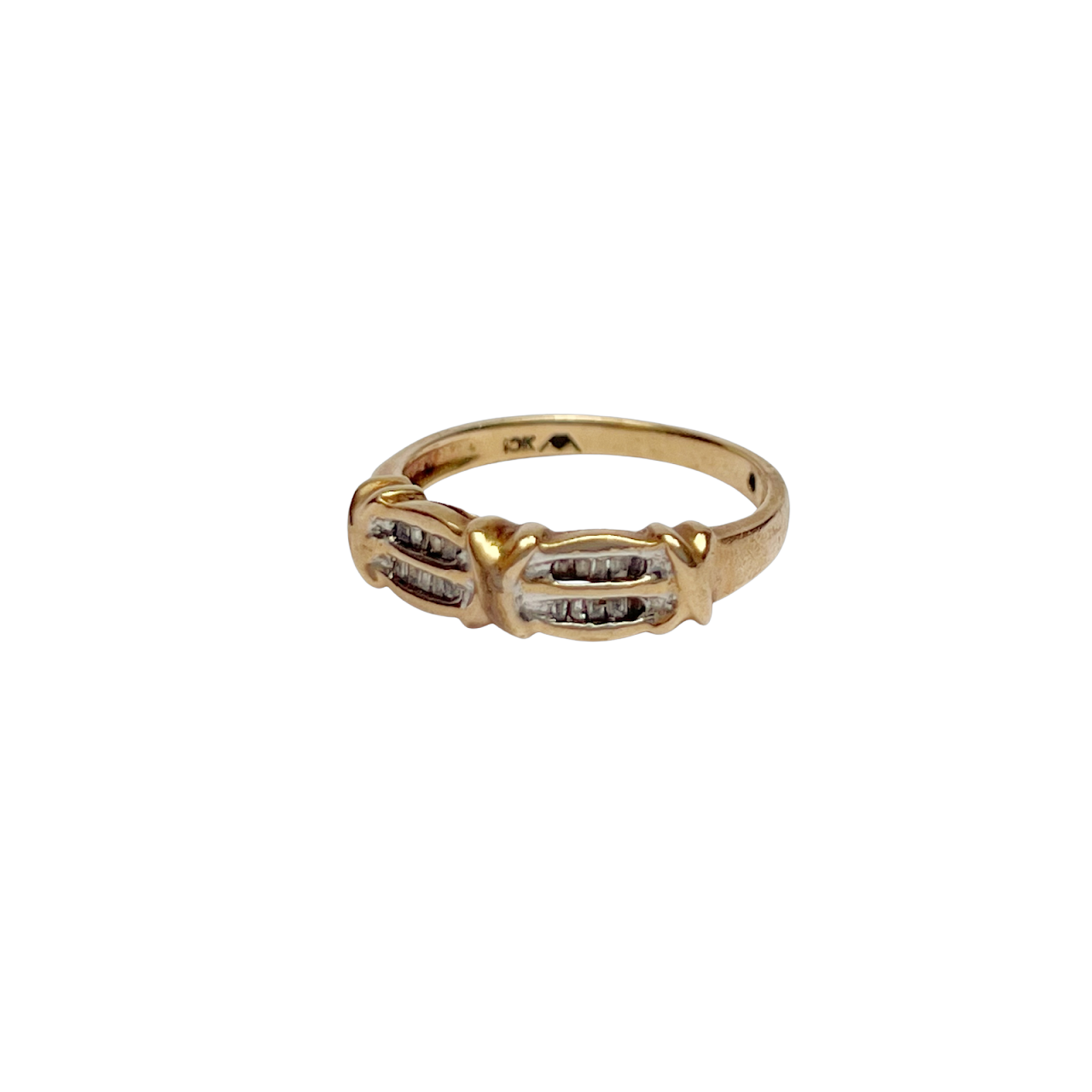 10K Gold and Diamond Ring